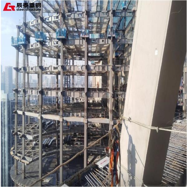 Prefabricated Steel Structure Office Building Lightweight For Industrial / Commercial
