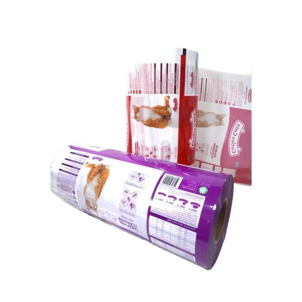 Ruloir en feuille de plastique en plastique PET/VMPET/PE Film pour animaux de compagnie