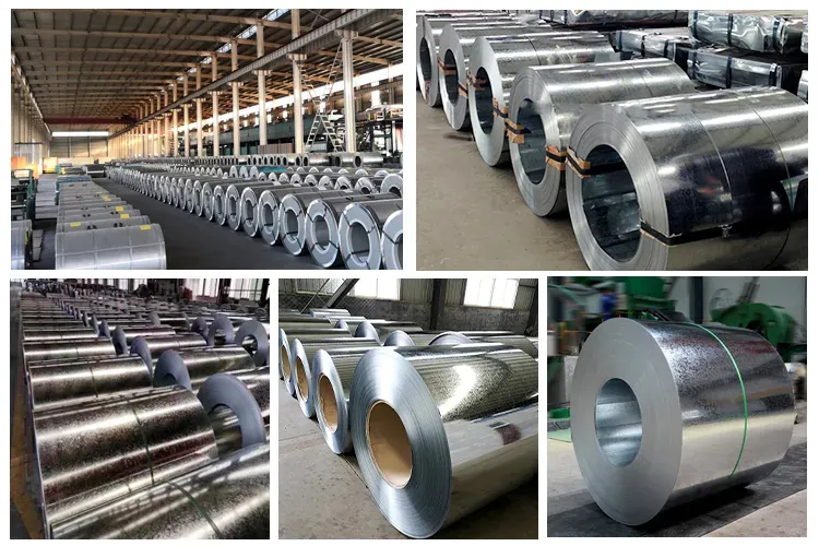 Q345 S550GD Galvanized Steel Coil DX51D+Z DX54D+ZF SECC DX51D+Z Gi Sheet Coil
