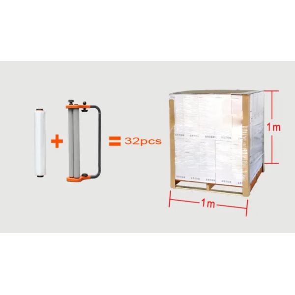 Stretched Plastic Film Packaging Stretch Film Rack Distribution Manual Hand Roll Cling Packaging Machine