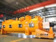 Single Shaft Waste Mixer Machine 5m3/H-15m3/H With Temperature Sensor