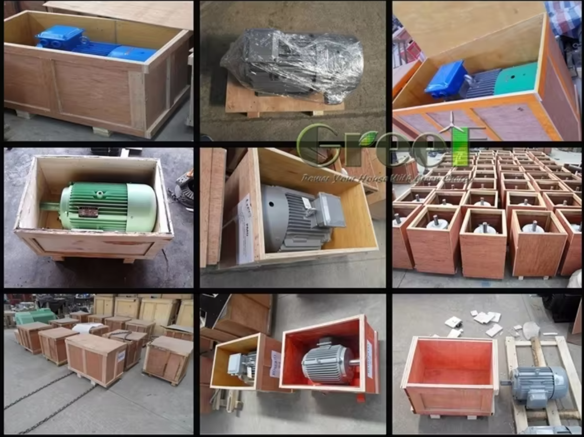 6 Pole IP54 Waterproof High Torque Brushless Permanent Magnet Motor for Heavy Duty Applications