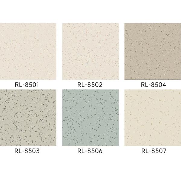 Hospital Grade Homogeneous Vinyl Floor Sheet Antibacterial Slip Resistant