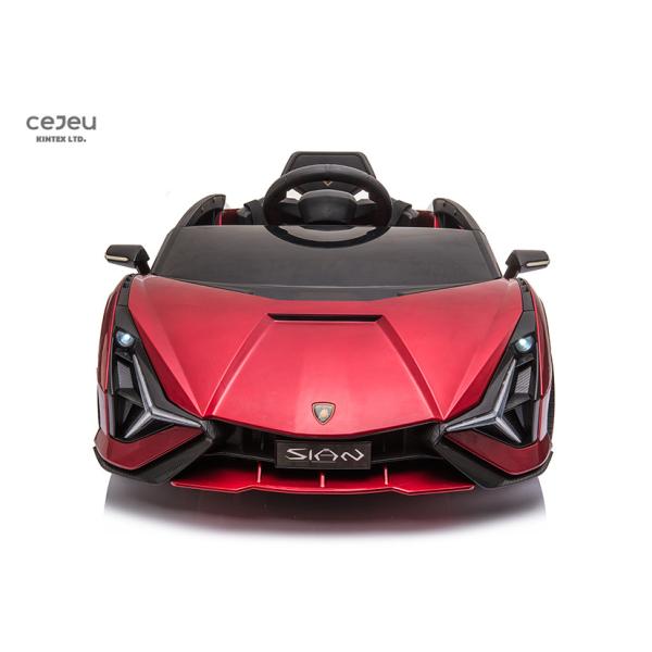 Las puertas de oscilación autorizaron el coche 13kg MP4 Lamborghini Sian Ride On Car de los niños
