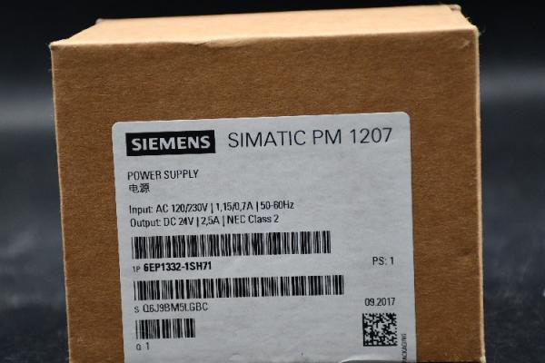 Siemens SIMATIC S7-1200 Switch Mode DIN Rail Power Supply 85 → 132V ac Input, 24V dc Output, 2.5A 60W