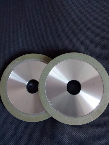 Green Color Vitrified Diamond Grinding Wheels Wear Resistance For Tungsten Carbide