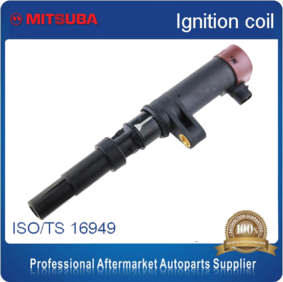 Black Renault Ignition Coil With High Performance 7700107177 0040100048 0986221001