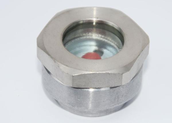 Flanged Hermetic Sight Glass 10mm Customized For Industrial Applications