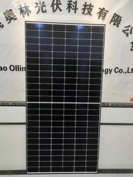 Half Cell Mono Solar Energy Panel Anodized Aluminium Alloy Frame ​460W