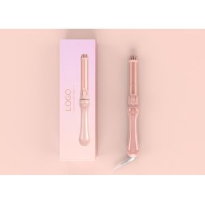 Hierro plano del pelo de cerámica del LCD con las placas del MCH PTC Heater Titanium