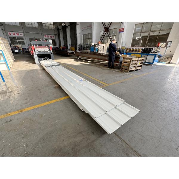 Malaysia Popular Clip Lock 700 730 410 Standing Seam Roll Forming Machine