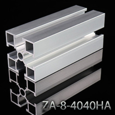 Silvery Anodized Aluminum Extrusion Profiles T Slot Aluminum Profile For Production Line