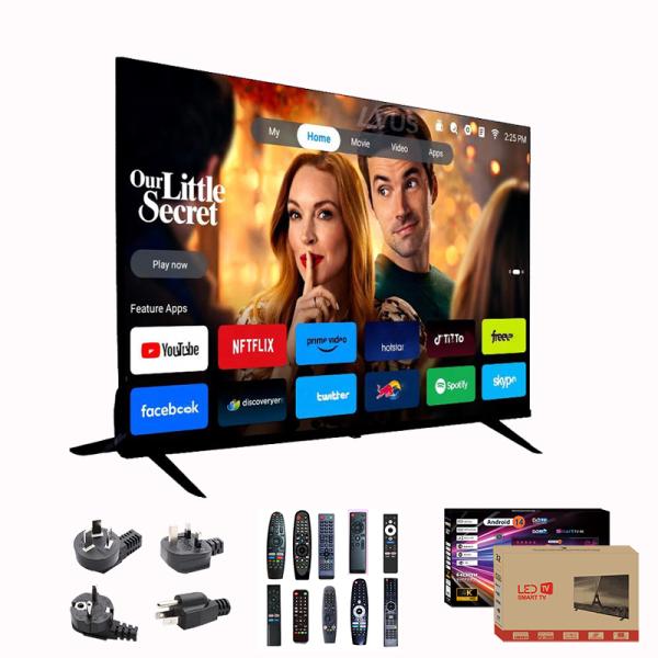 75 pulgadas 4K Smart Andorid OLED TV con HDR 60Hz Rate de actualización google Andorid TV plataforma WIFI Interfaz Hotel OLED Televisión