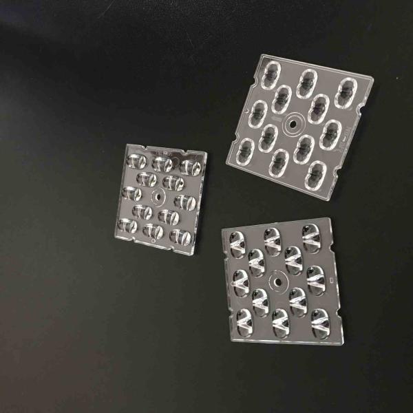 A lente conduzida de SMD 3030, TP4-S 50x50mm conduziu a lente ótica para a luz de rua conduzida