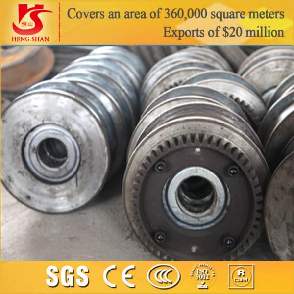Chinese manufacture forged overhead travelling shipping container wheels
