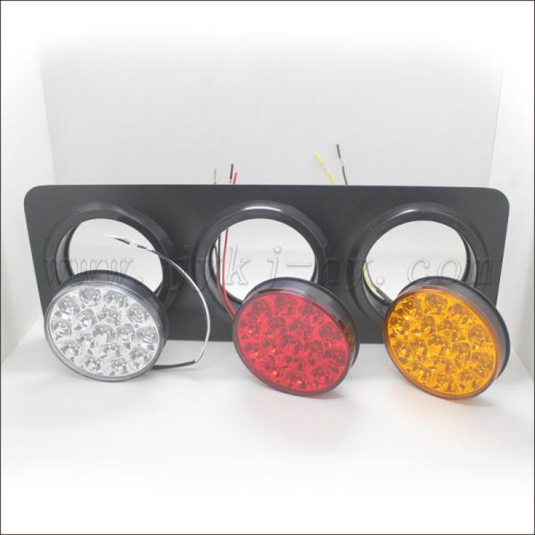Auto Truck Car Rear Tail Turn Signal Light with Iron Bracket Base and 48pcs LED Chips