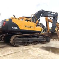 Ec290B Ec290d Excavateur Volvo d'occasion de 29 tonnes Excavateur pré-propriété de grande capacité