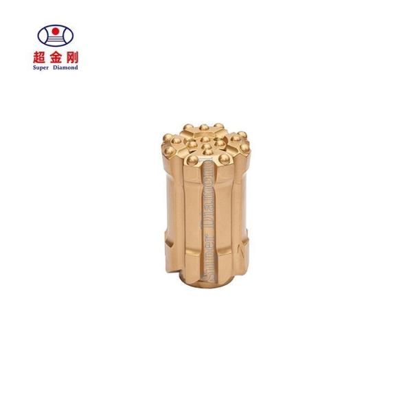 Custom Top Hammer Drill Bits Mining Type Rock Drill Button Bits Fatigue Resistant