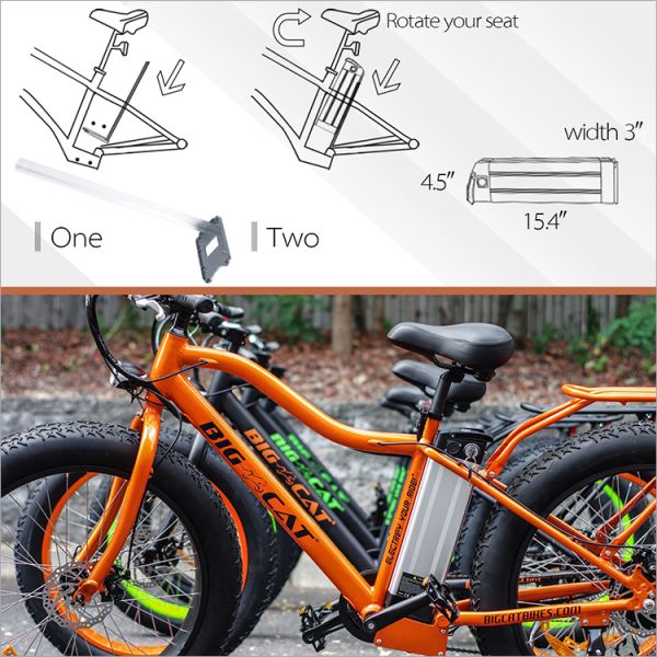 ODM 10ah Ebike Rechargeable Battery 24V 30V 36V 40V 48V Voltage