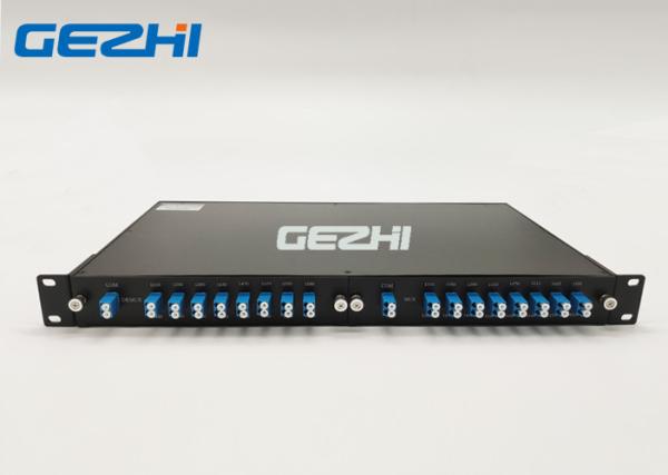FMU Plug in 1U 19 Inch Rack 2 Units 16CH CWDM Mux Demux