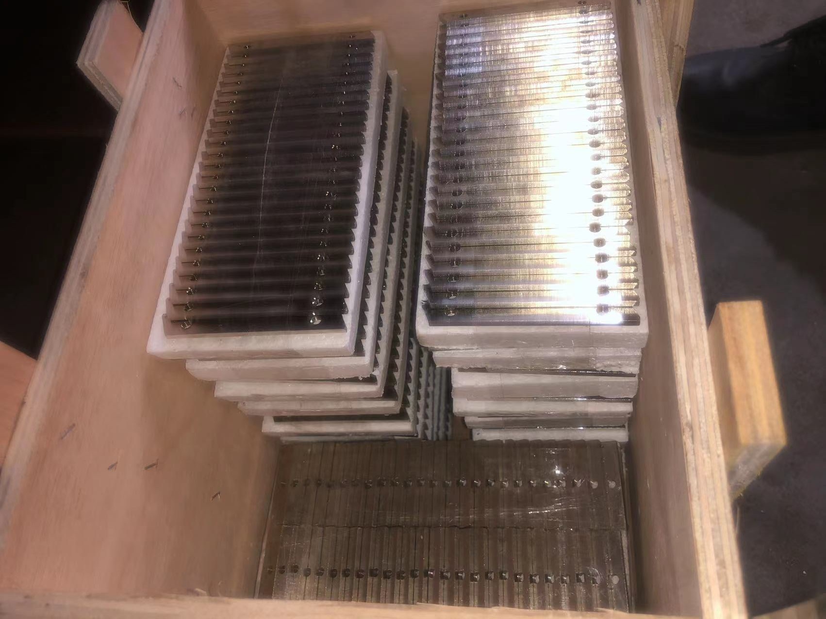 Части станковой машины для отделки тканей LK Stenter Pin Bar Pin Plate Nickel Plating Surface Copper Material