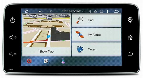 Ouchuangbo car gps navi multi android 5.1 for Mercedes Benz Smart 2015 with 3g wifi SWC 1GB DDR