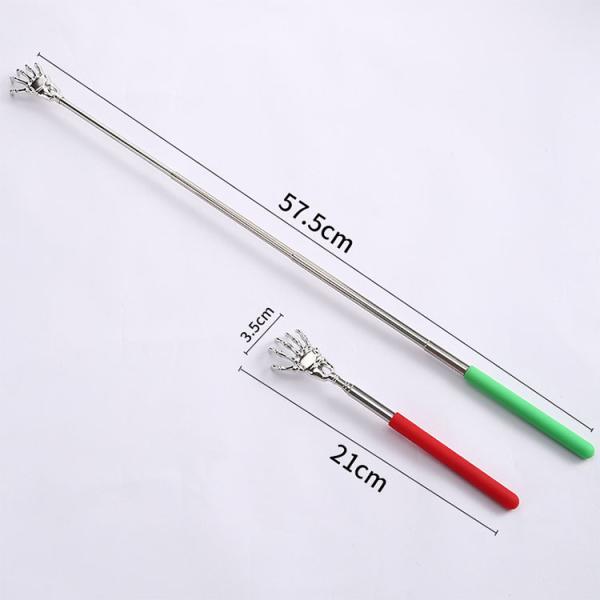 1-Year Shelf Life Portable Metal Bear Claws Back Scratchers with Telescopic Handle