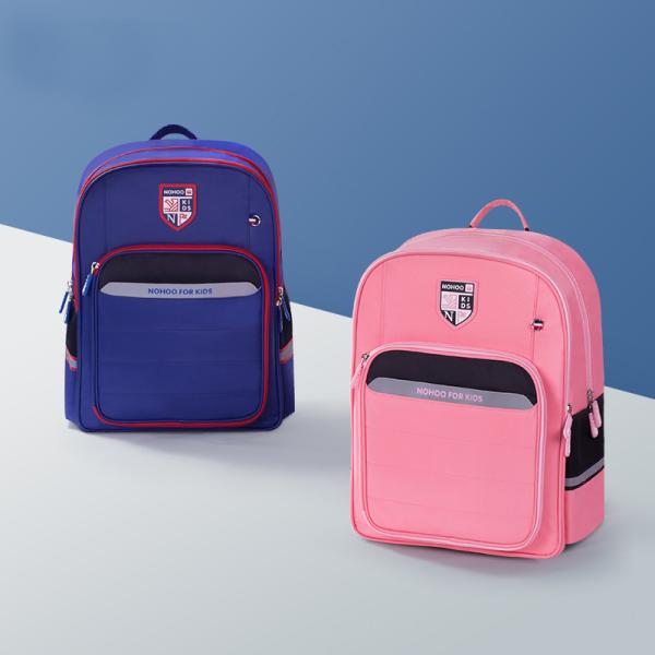 2019 Nohoo new design lightweight eco-friendly primary children school backpack