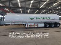 3 Axle Fuel Tank Semi Trailer 30-60CBM Capacity