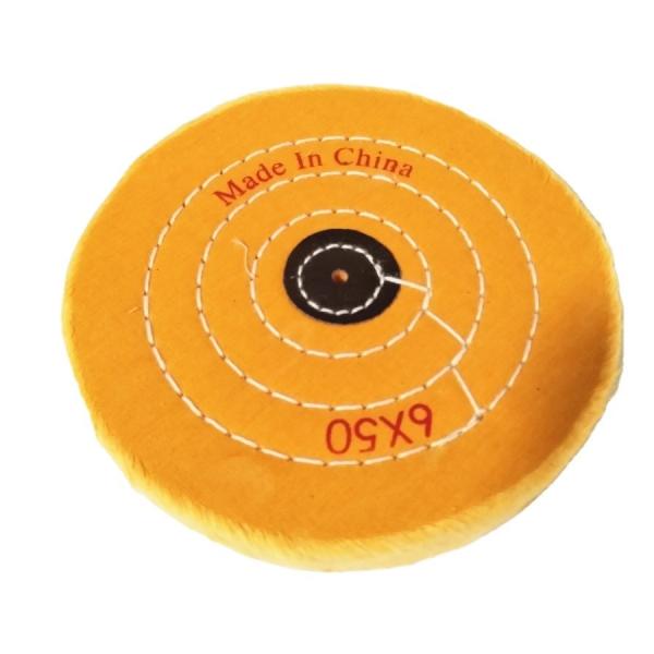 abrasive clean strip 3 4 5 inch white polishing pad cotton cloth buffing wheel with shaft