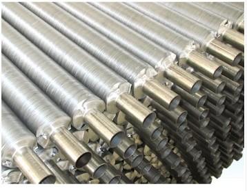 DELLOK Tipo L Tubos com nadadeiras para refrigeradores de compressores