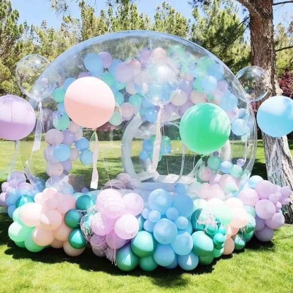 Inflatable Transparent Bubble House Dome Tent Bubble Tent Customized Outdoor Activity Inflatable House Balloons