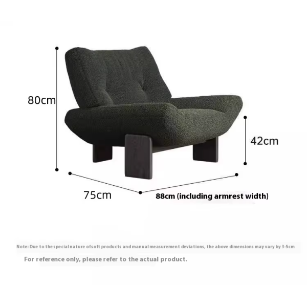 Custom Luxury Leisure Designer Chair Home Office Hotel Living Room Club Reception Negotiation Single Solid Wood Accent Chair