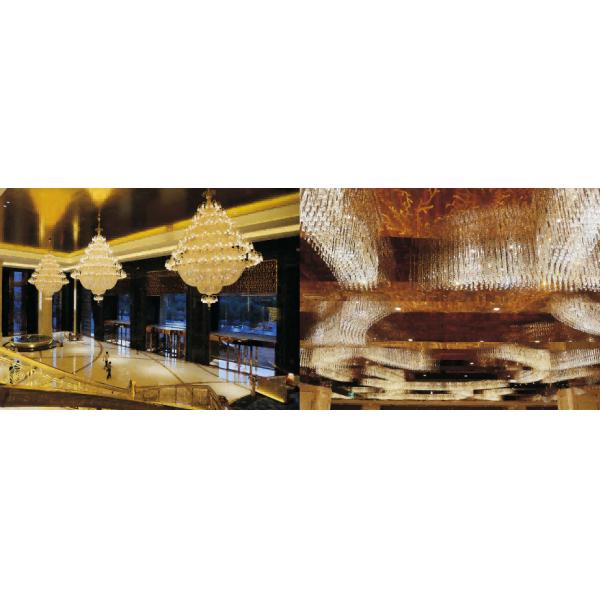 Современная китайская культура Современное хобби Лобби Люстра для банкетного зала