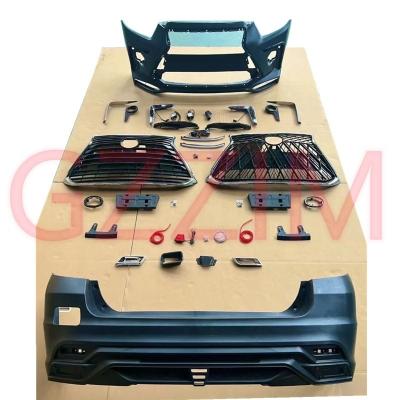2009-2011 Highlander Body Kit Grille de carro Frente traseiro parachoque