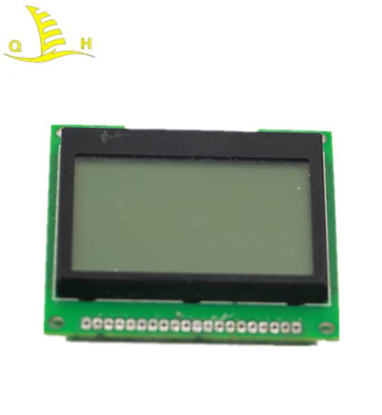 Módulo da exposição do LCD do gráfico de STN HTN FSTN 12864 com PWB da conexão da RODA DENTEADA