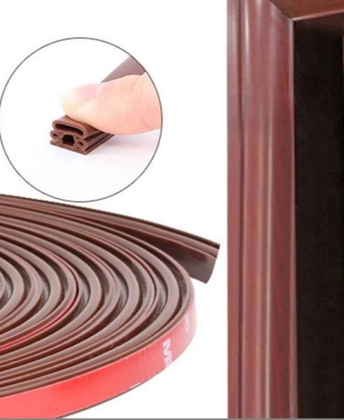 Eco Friendly Durable Foam Weather Stripping Adhesive Backed Rubber Strips