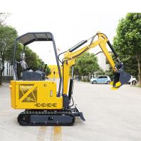 Serres chaudes petit 0.8ton Mini Compact Excavator de Mini Digger Greenhouse Micro Bagger Vegetable de jardin