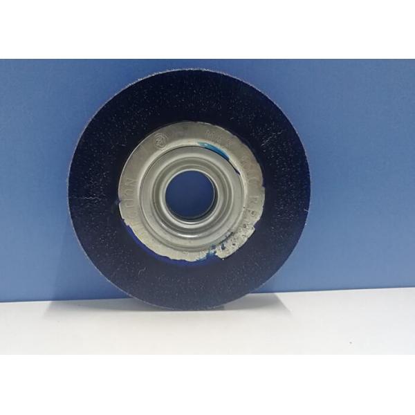 Safety Deburring Blue Encapsulated Wire Wheel Brush 152mm OD X 32mm ID