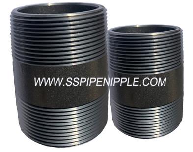 Industrial Carbon Steel Pipe Nipples  Cedula 40 Rosc 2 X 4  ANSI / ASME B1.20.1