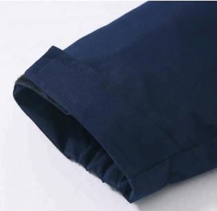 Men's Taped Seam Jacket Navy Blue For Outdoor Sports OEM Service Acceptable