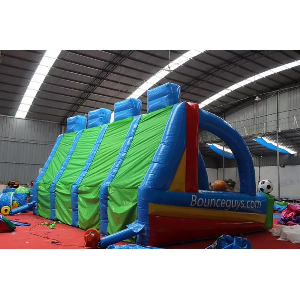 Features PORTABLE Kids 4 In 1 Carnival Inflatable Sport Game Inflatable Basketball Shooting Game