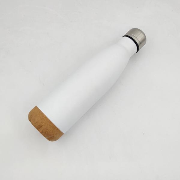 500ml Cork Bottom Cola Shaped Vacuum Seal Insulated Flask Stainless Steel Water Bottle