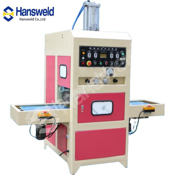 Hansweld PVC Hydraulic Leather Embossing Machine 10KW 380V 50Hz