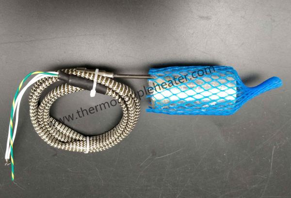 Hot Runner Nozzle Copper Microtubular Coil Heaters With Thermal Protection Cover