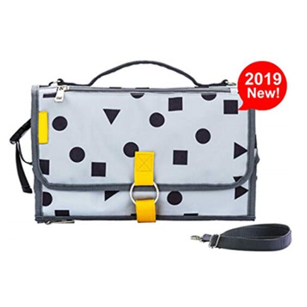 Messenger Convertible Chic Diaper Bags Firm Zipper Closure Large Capacity