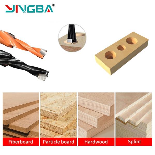 Tideway Alloy 2 Flutes Drill Bits Row Drill  Wood Carving Router Bits