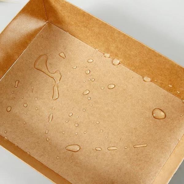 28oz aux sushi de pâtisserie de boîte de papier de conteneur de nourriture 74oz à aller boîte