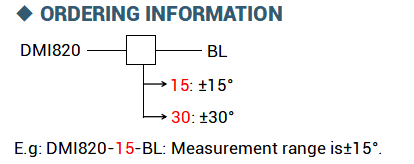 DMI820-BL Digital Inclinometer with BLE 5.2 Bluetooth for Building construction