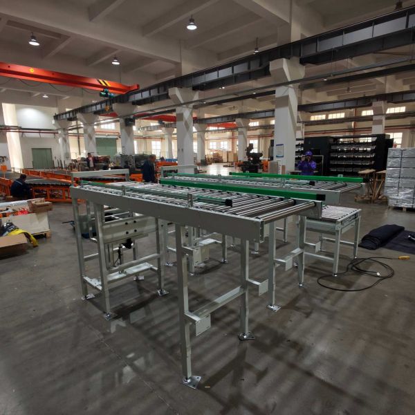 12m/Min Pallet Roller Conveyor Warehouse ASRS Transfer Roller Conveyor System